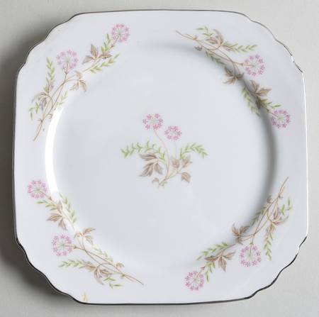 Starlight Square Salad Plate