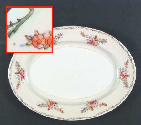 JAP189 12" Oval Serving Platter