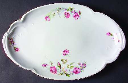 JAE80 16" Oval Serving Platter