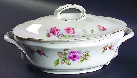 JAE80 Oval Covered Vegetable