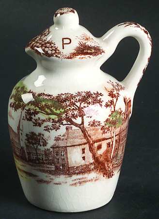 English Village (Brown Multicolor) Pepper Shaker