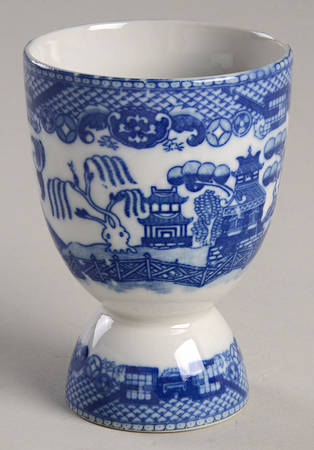 Blue Willow (Made In Japan) Double Egg Cup