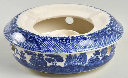 Blue Willow (Made In Japan) China Warmer Stand