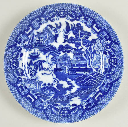 Blue Willow (Made In Japan) Dessert/Pie Plate