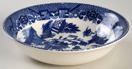 Blue Willow (Made In Japan) Coupe Cereal Bowl