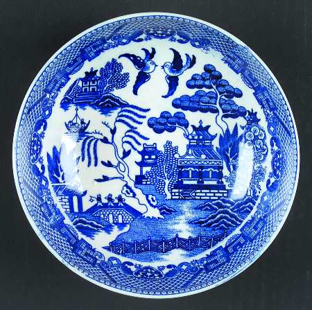 Blue Willow (Made In Japan) Coupe Cereal Bowl