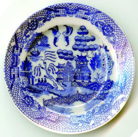 Blue Willow (Made In Japan) Toy Plate