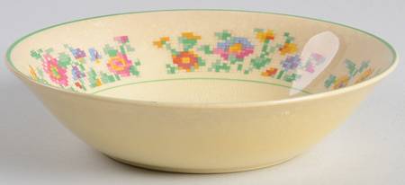 Georgian Nosegay Coupe Cereal Bowl