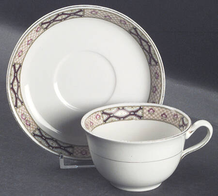 JB545 Flat Cup & Saucer Set