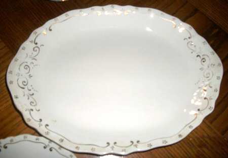 JB547 12" Oval Serving Platter