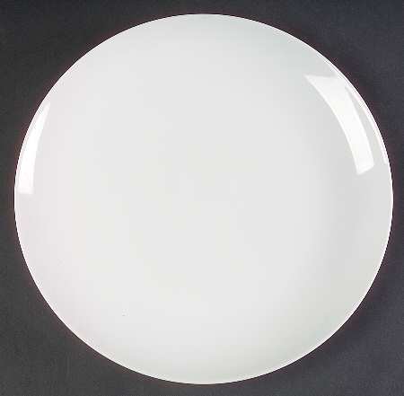 Contempo White Dinner Plate