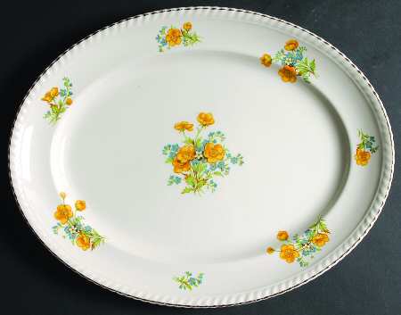 JB556 14" Oval Serving Platter