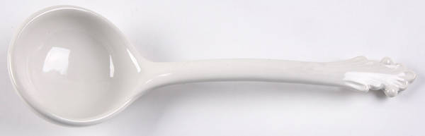 Vintage Ivory (Creamy White) Tureen Ladle
