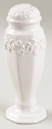 Vintage Ivory (Creamy White) Salt Shaker