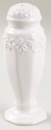 Vintage Ivory (Creamy White) Pepper Shaker