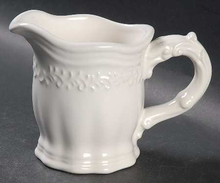 Vintage Ivory (Creamy White) Creamer