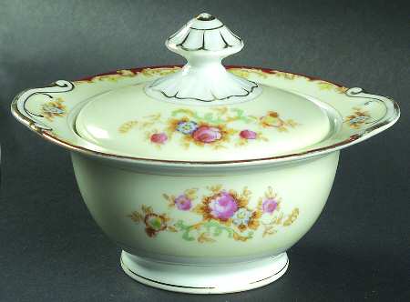 JAP223 Sugar Bowl & Lid