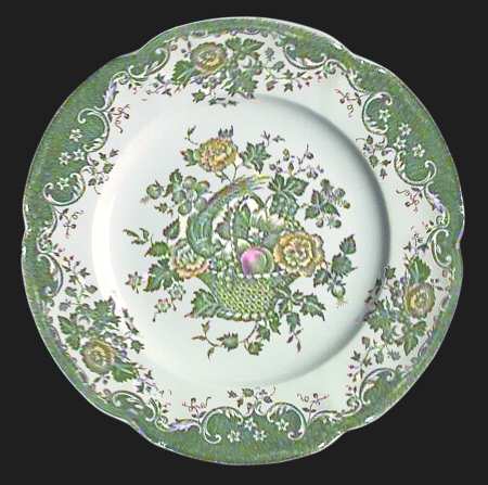Bird of Paradise Green Multicolor by Johnson Brothers