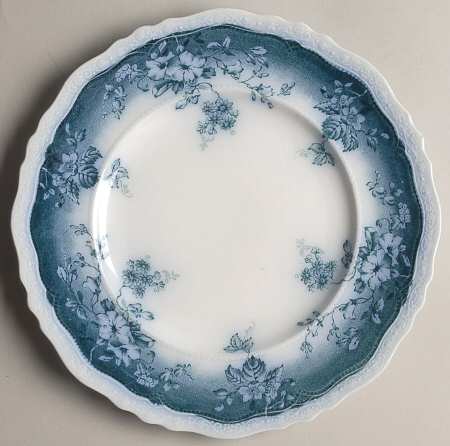 Clayton Blue Green Salad Plate