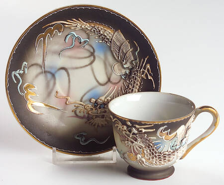 MOY25 Footed Demitasse Cup & Saucer Set