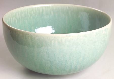 Tourron Jade 9" Round Serving Bowl