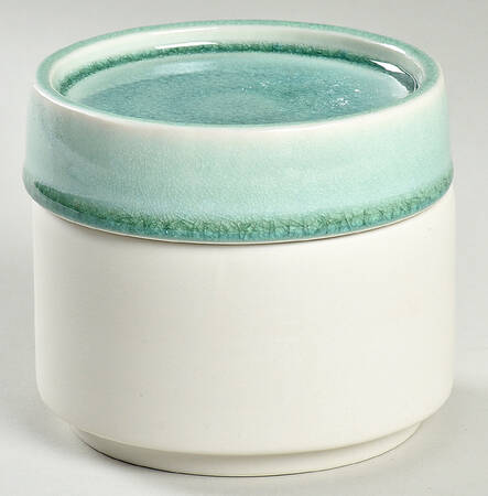 Tourron Jade Small Canister & Lid