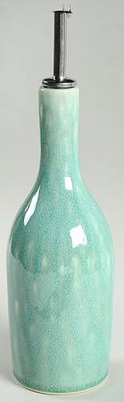 Tourron Jade Oil Cruet with Drizzle Spout