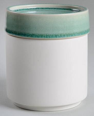 Tourron Jade Large Canister & Lid