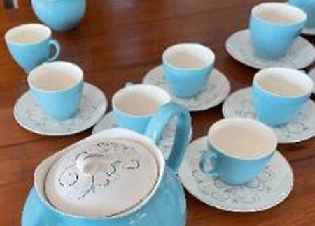 JB577 Flat Cup & Saucer Set