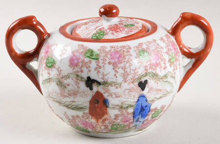 JAP254 Sugar Bowl & Lid