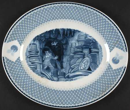 Harry Potter Traditional 12" Oval Serving Platter