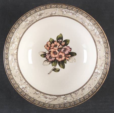 Enchanted Garden 8" Round Vegetable Bowl