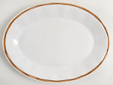 Wildflower 12" Oval Serving Platter