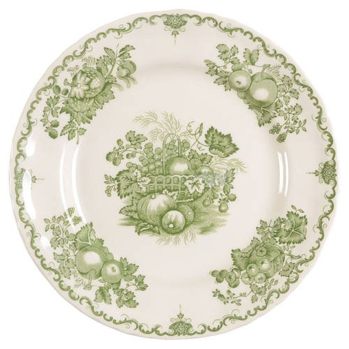 Fruit Basket Green Salad Plate