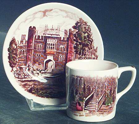 Royal Homes of Britain Brown Multicolor by Johnson Brothers