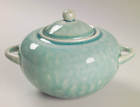 Basique Jade Sugar Bowl & Lid