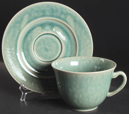Basique Jade Jumbo Cup & Saucer Set