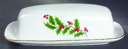 Holly 1/4 Lb Covered Butter