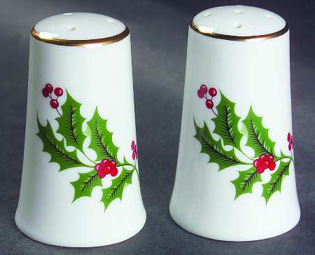 Holly Salt & Pepper Set