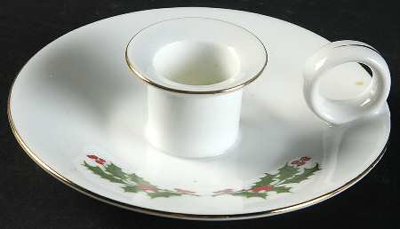Holly Candleholder
