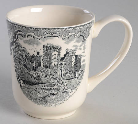 Old Britain Castles Black Mug