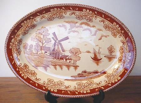 JAP82BR 14" Oval Serving Platter
