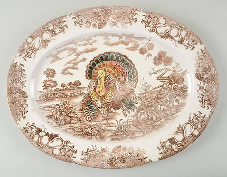 JAP307 18" Oval Serving Platter