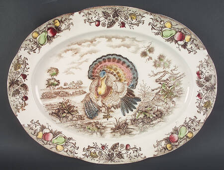 JAP307 18" Oval Serving Platter