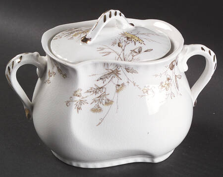 JB672 Sugar Bowl & Lid
