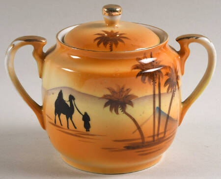 JAP313 Sugar Bowl & Lid
