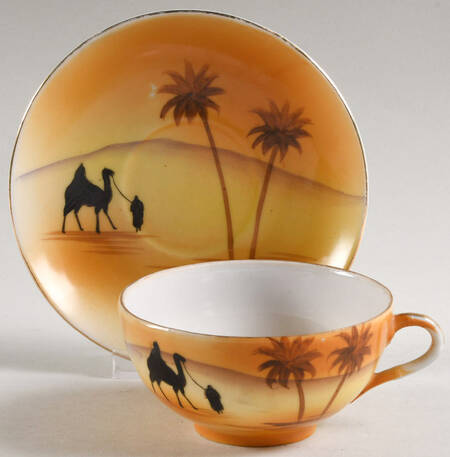 JAP313 Flat Cup & Saucer Set