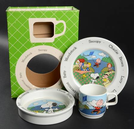 Peanuts Characters (3 Piece) Child's Set