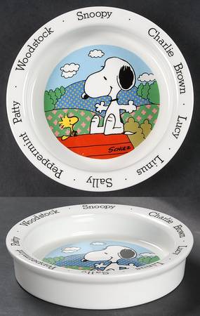 Peanuts Characters Child's Bowl