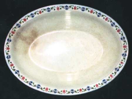JB701 10" Oval Vegetable Bowl